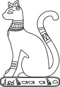 Трафареты и шаблоны кошек для рукоделия