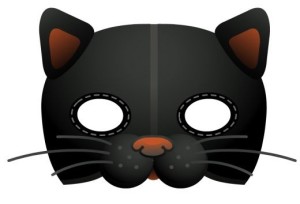 Маска Чёрный кот