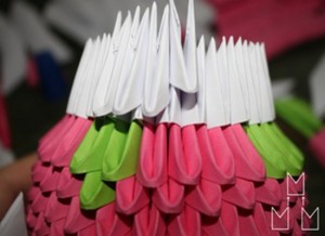 Модульное оригами Хеллоу Китти