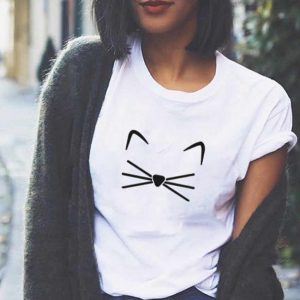 Как украсить футболку - аппликация и вышивка гладью Коты!